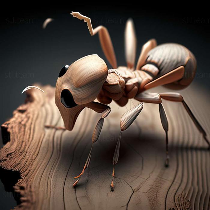 3D модель Patagonomyrmex angustus (STL)